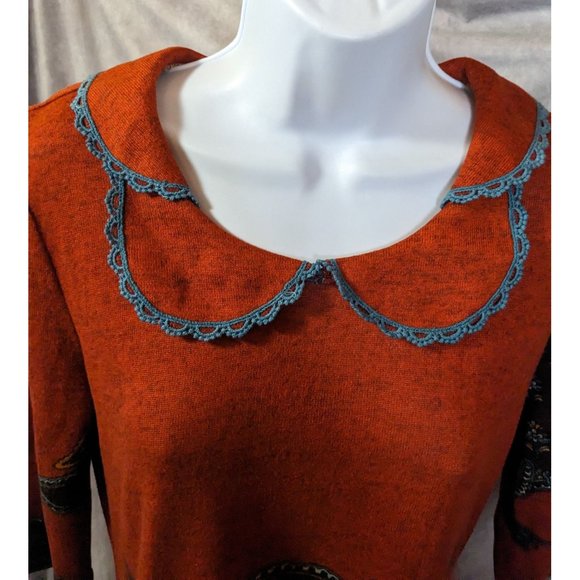 Just Funky Rustic Cottagecore Owl Dress - Picture 11 of 12